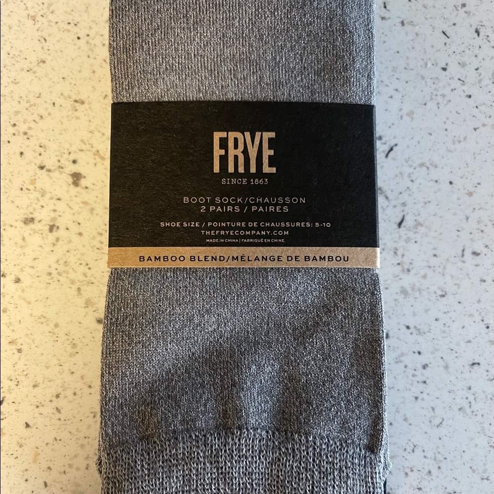 FRYE boot socks- 2 pack